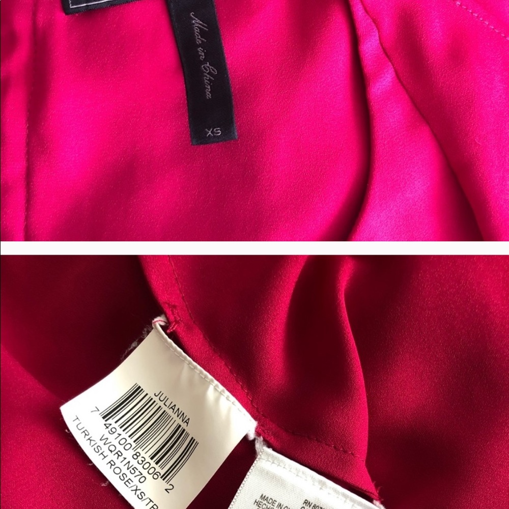 BCBG MaxAzria Julianna Cascade Drape Tank size XS